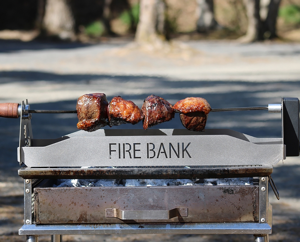ポータブルロティサリ『肉グル』 - FIRE BANK | ファイアバンク